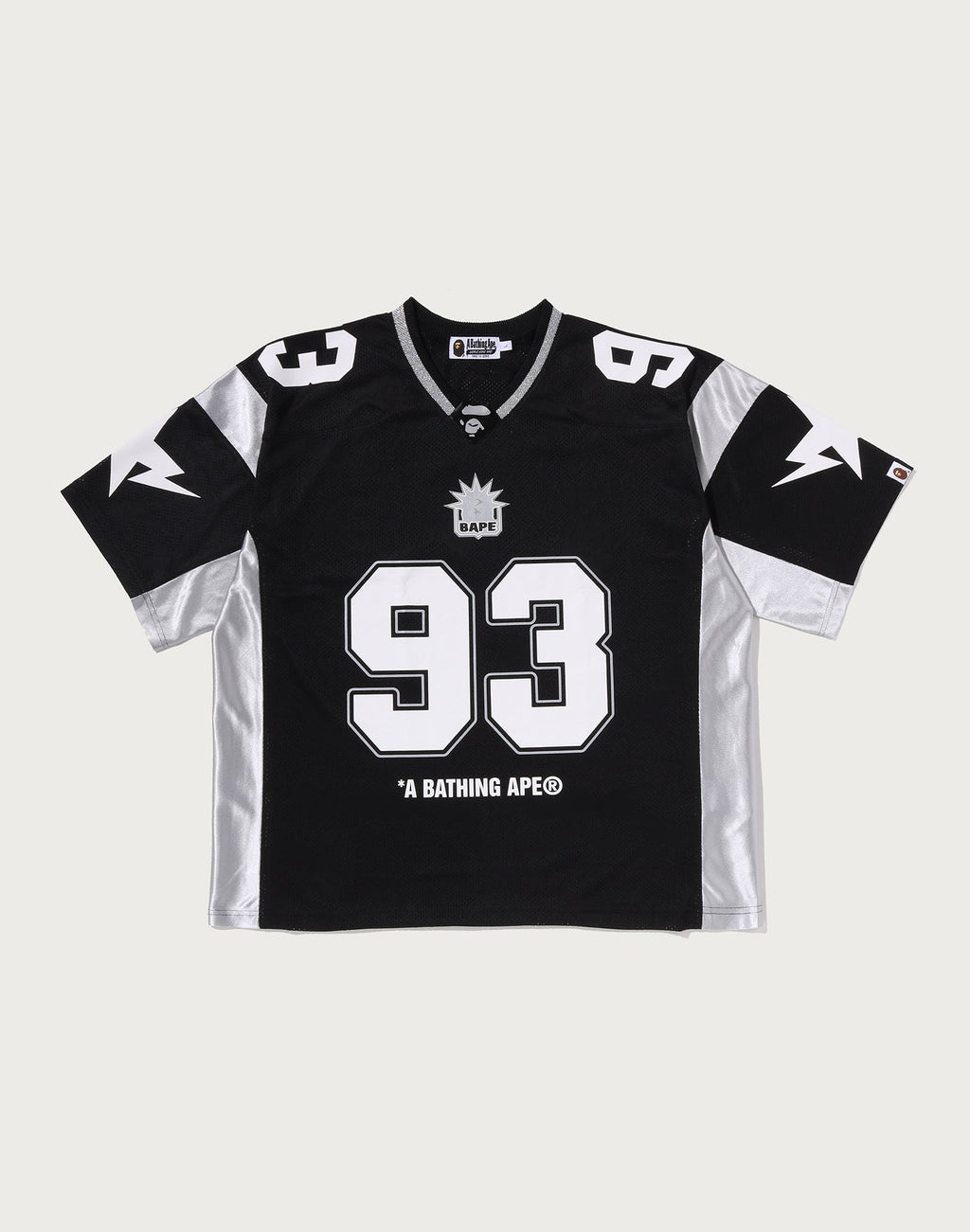 SOLID CAMO JACQUARD MESH CROPPED FIT FOOTBALL JERSEY MENS