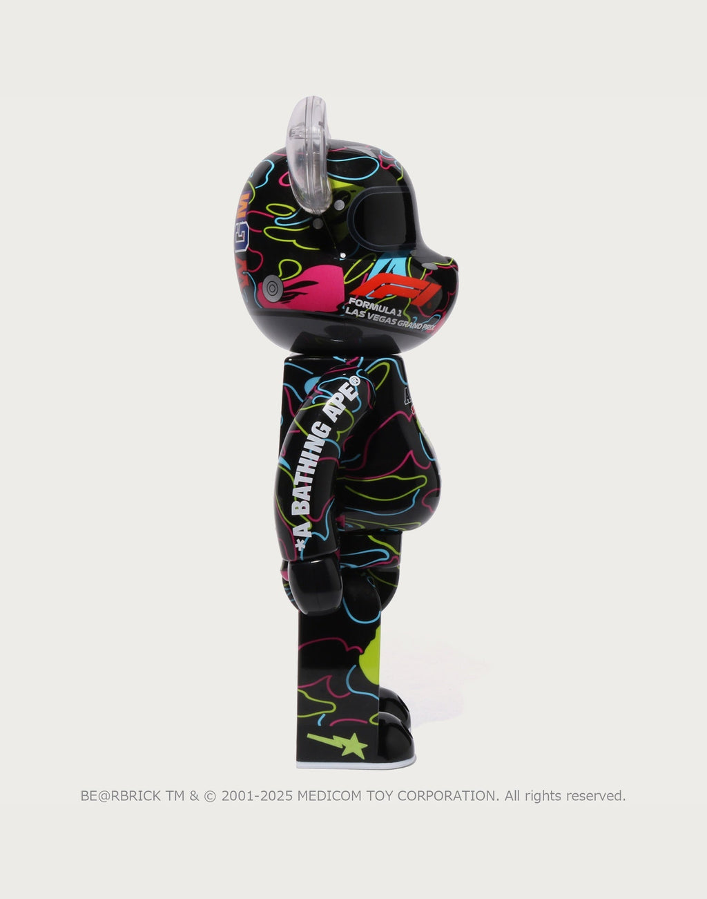 BAPE X F1 LAS VEGAS BE@RBRICK 100%&400%