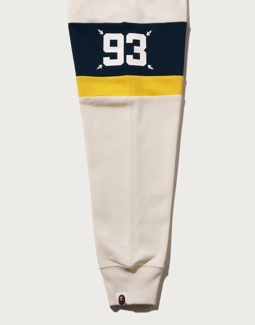 BY BATHING APE STRIPED RUGBY SHIRT MENS