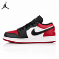 Air Jordan 1 Low Black/Red Toe 553558-161, 553560-612 Unisex Sneakers