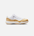 Air Jordan 11 Retro Low Mother's Day – Women's Lifestyle Shoe in White/Metallic Gold/Team Gold
