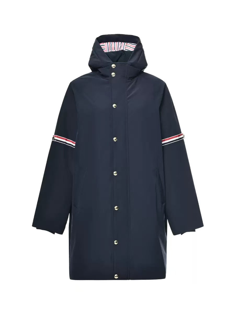 Unisex mid-length down jacket | Thom Browne