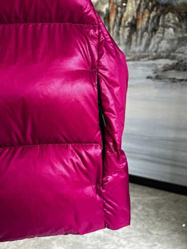 Canada Goose Women's Hot Pink Fuchsia Glossy Down Jacket