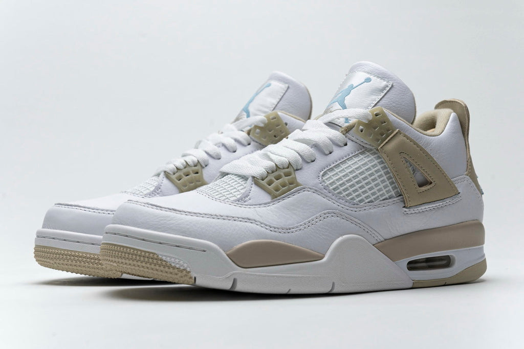 Air Jordan 4 Retro Sand Linen 2017 Reps Sneakers  487724-118
