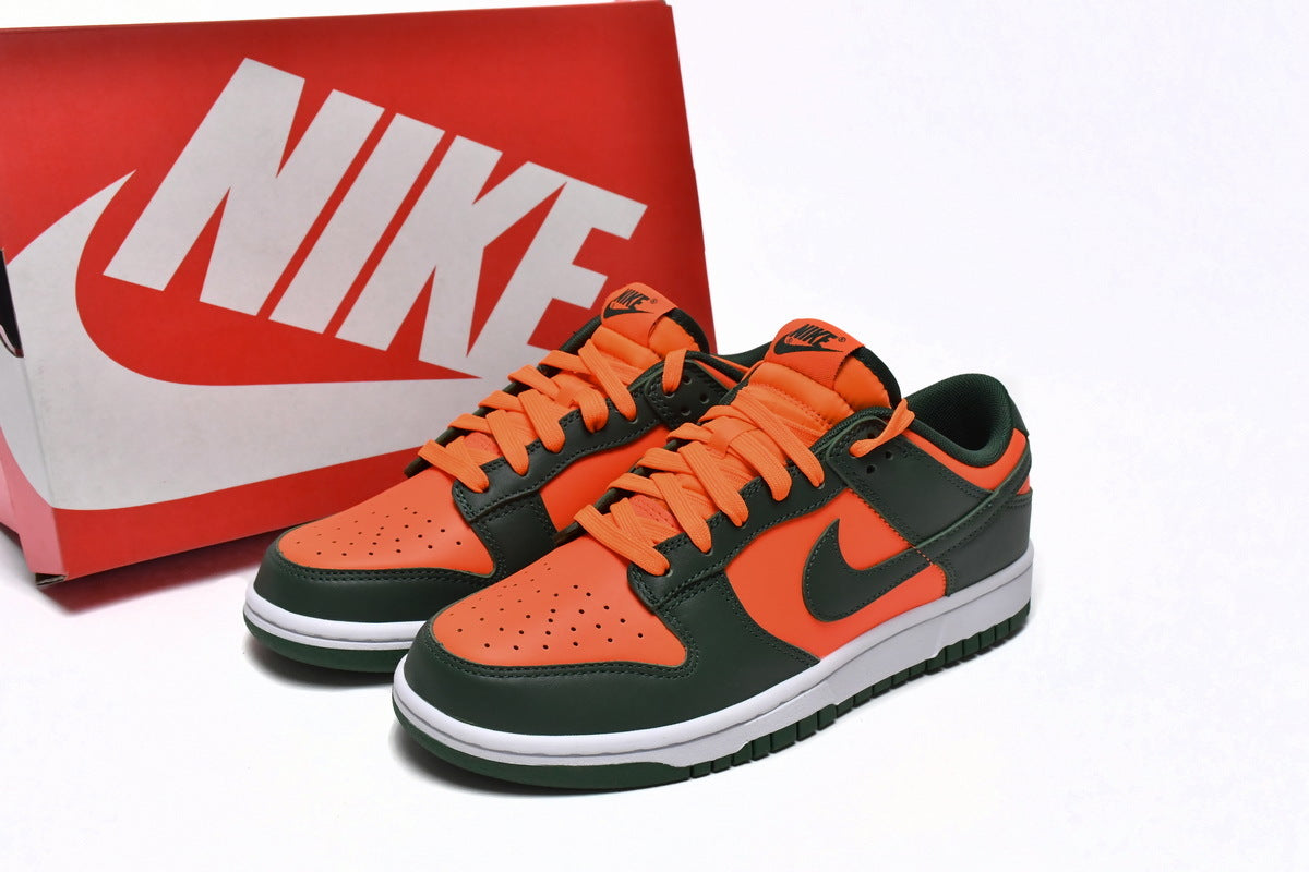 Nike Dunk Low Retro Miami Hurricanes Reps Sneaker DO1391-300