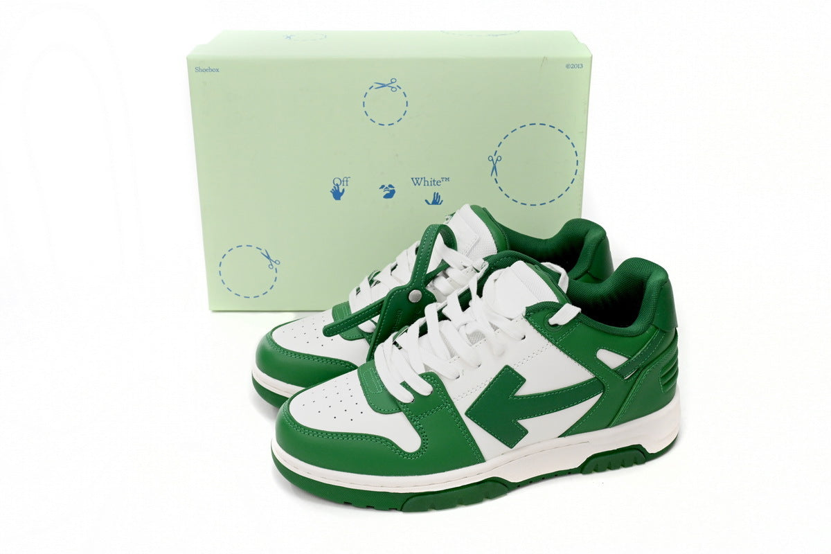 Off White Out Of Office Green Reps Sneaker OMIA189 C99LEA00 10155