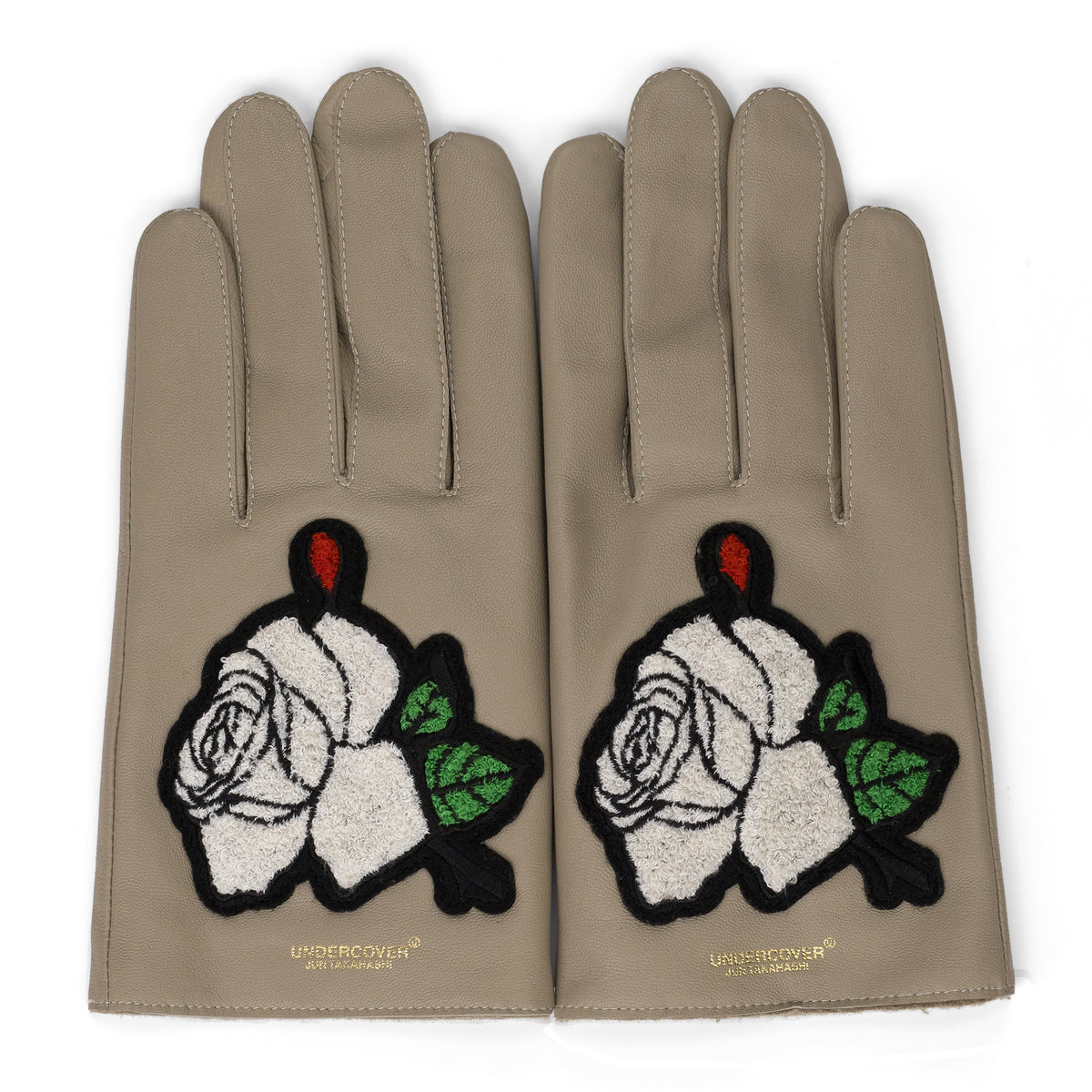Beige Undercover Sheepskin Unisex Gloves Beige