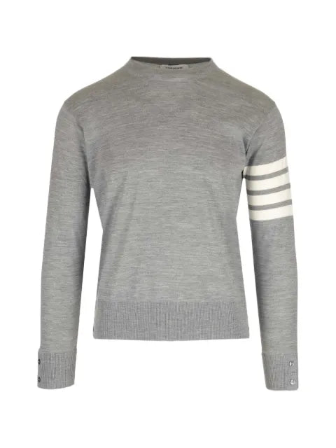 Thom Browne fine merino wool 4-Bar sweater