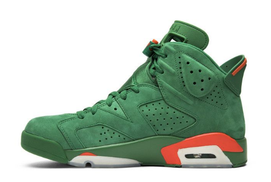 Air Jordan 6 Retro 'Gatorade' Green Sneakers
