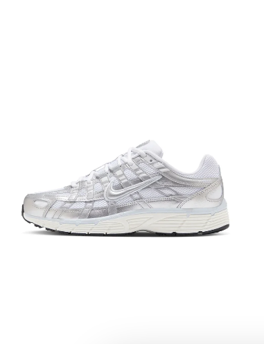 Nike P-6000 Women's 'White/Metallic Silver'