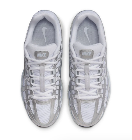 Nike P-6000 Women's 'White/Metallic Silver'