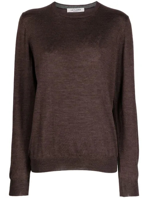 Fileria crew-neck fine-knit jumper