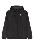 Comme Des Garçons Play x K-Way logo-patch hooded jacket