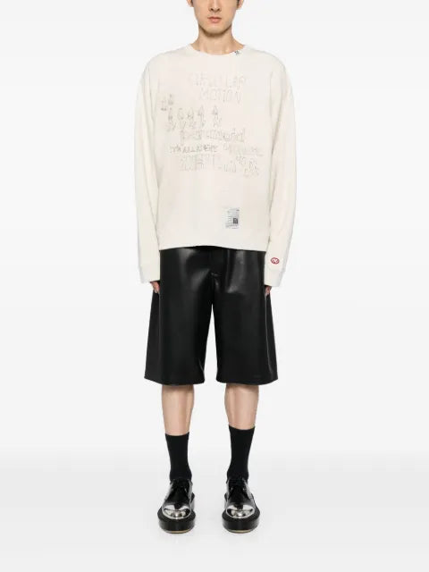 Maison MIHARA YASUHIRO printed sweatshirt