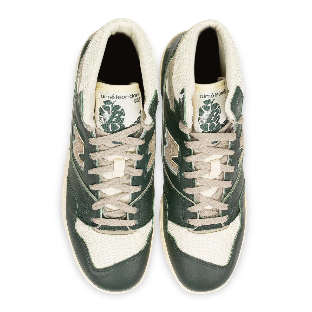 GREEN ALD / NEW BALANCE 650R SNEAKERS