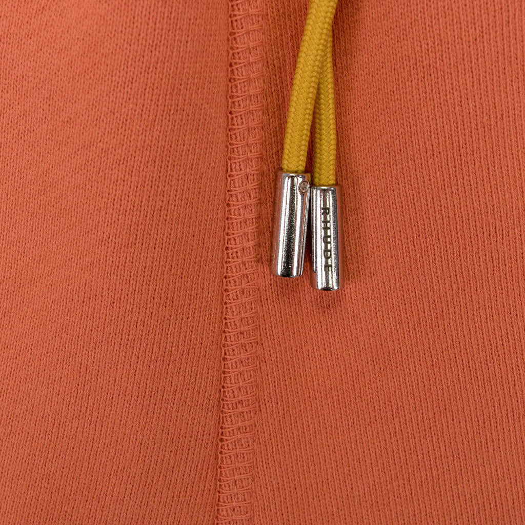 ORANGE SCRIPT LOGO SHORTS