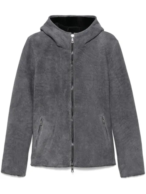 Giorgio Brato hooded jacket with shearling lining