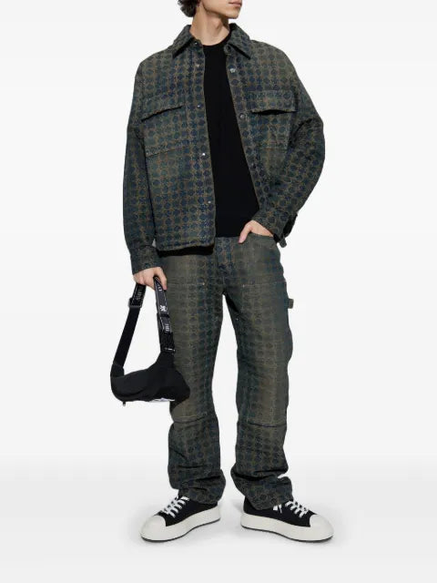 AMIRI MA Quad jacquard denim jacket