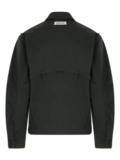 Undercover raw-cut overshirt