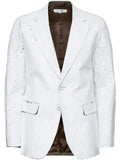 MM6 Maison Margiela coated-finish blazer