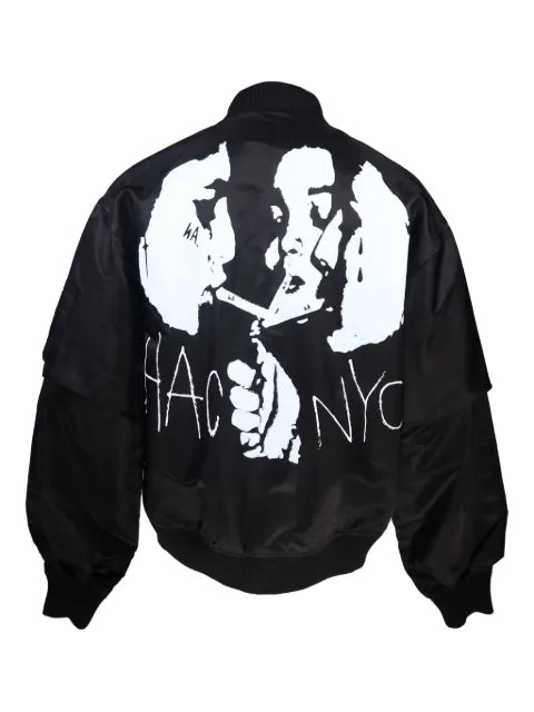 Haculla appliqué-embellished bomber jacket