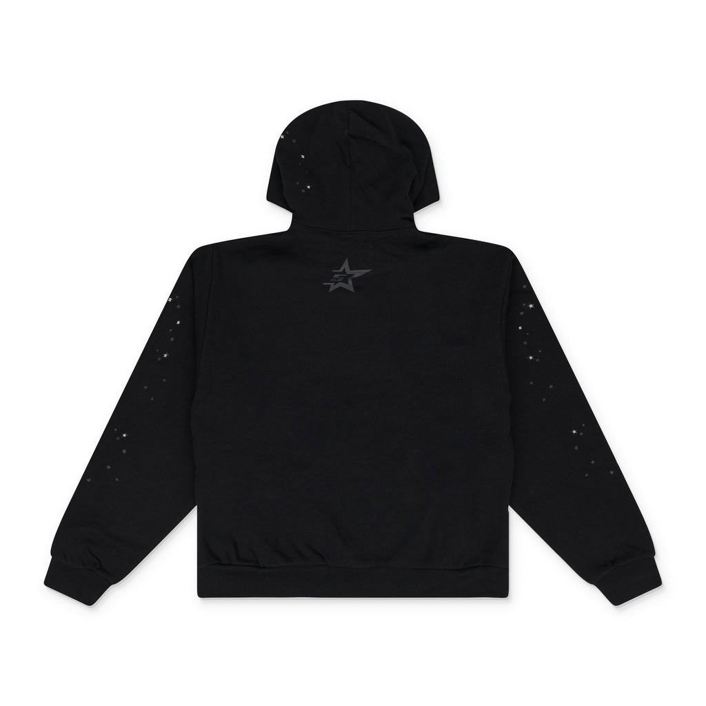 Black Rhinestone Punk V2 Hoodie