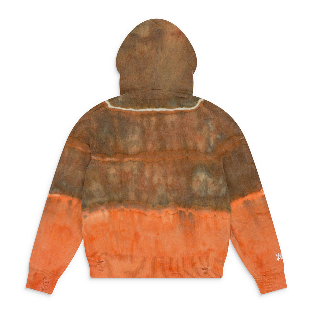 Orange Tie Dye Hoodie