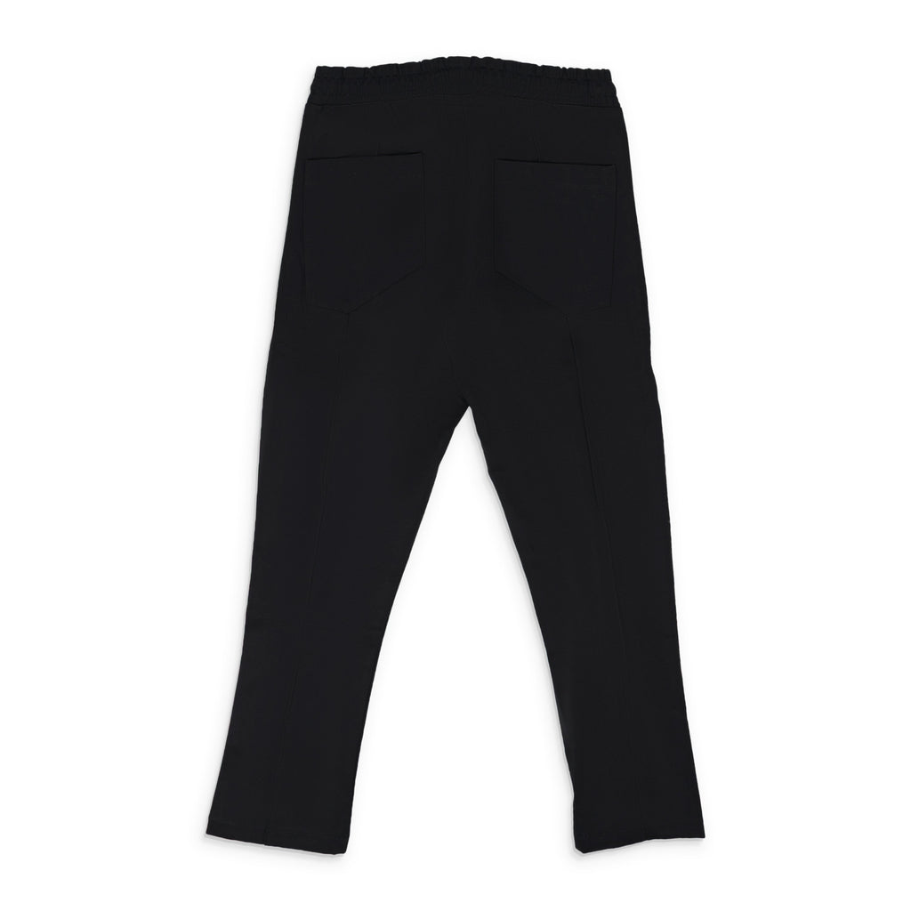 Black / Burgundy Traxedo Pants