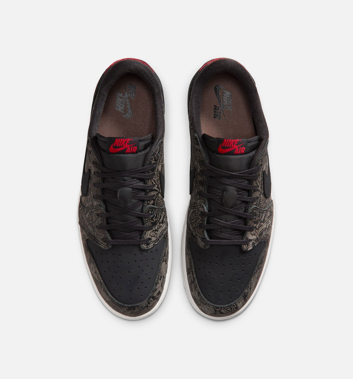 Air Jordan 1 Retro Low OG Laser – Men's Lifestyle Shoe | Black/Varsity Red/Summit White