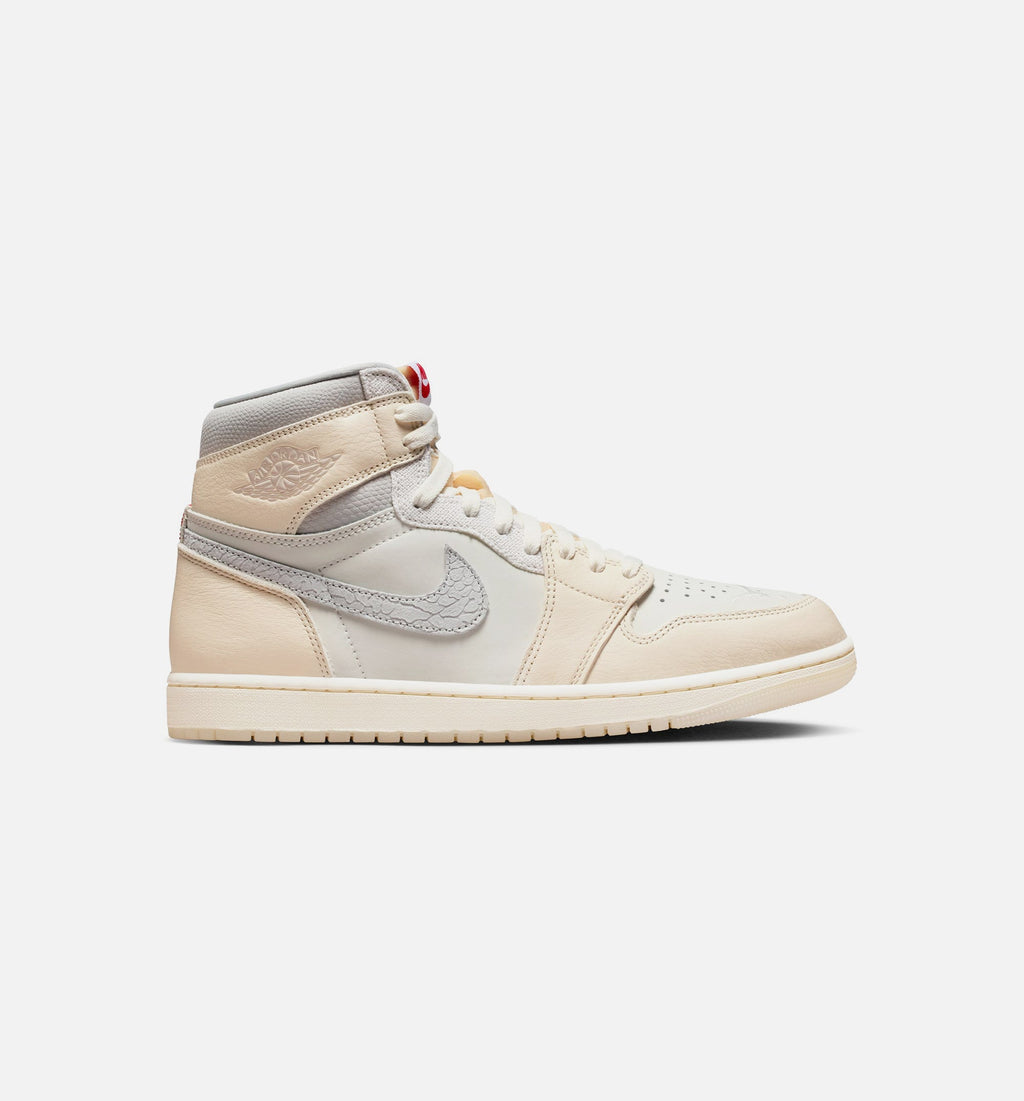Air Jordan 1 Retro High OG Sail Men's Lifestyle Shoes - Sail / University Red / Pale Ivory / Coconut Milk