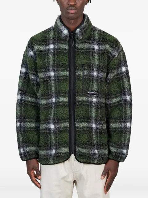 Gramicci plaid fleece jacket