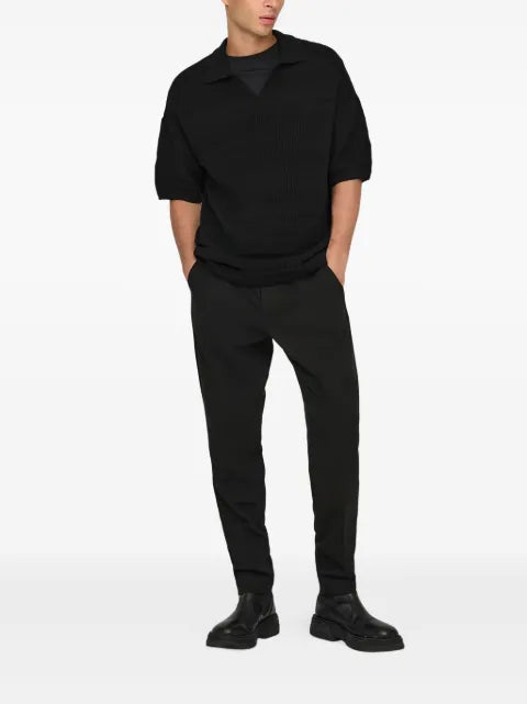 ONLY&SONS|Man polo-neck open-knit sweater