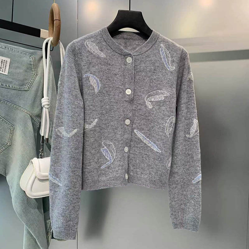 Wool cardigan