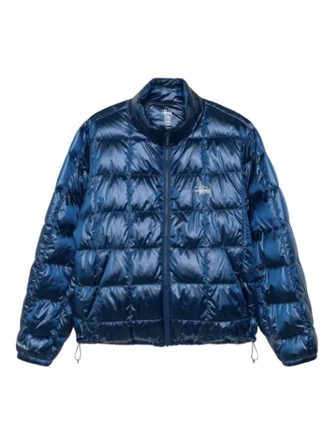 Stüssy logo-detail quilted jacket