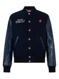 Philipp Plein logo-detail bomber jacket