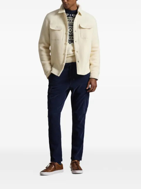 Polo Ralph Lauren felted collared jacket