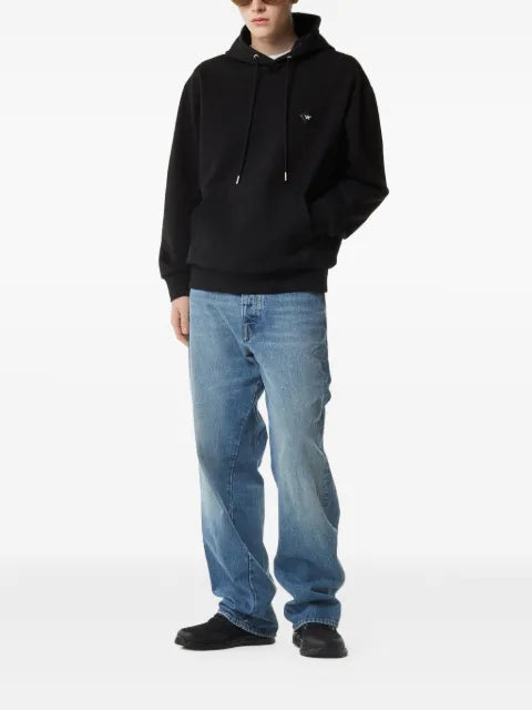 MCM Essential Ponte logo-patch hoodie