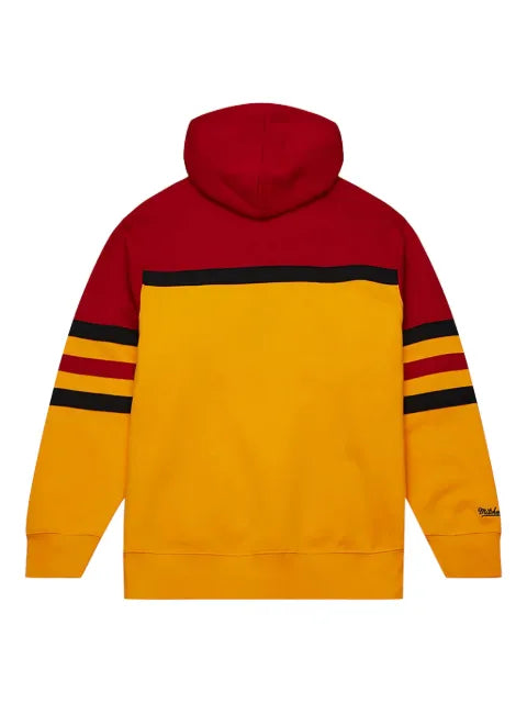 Mitchell & Ness x Atlanta Hawks Head Coach striped hoodie