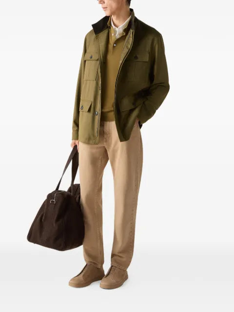 Zegna four-pocket jacket