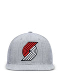Mitchell & Ness Portland Trail Blazers Team Heather 2.0 baseball cap
