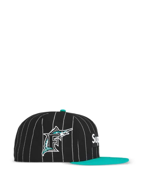 Supreme MLB Teams logo baseball cap-stripes