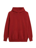 Fortela raglan sleeve pouch pocket hoodie