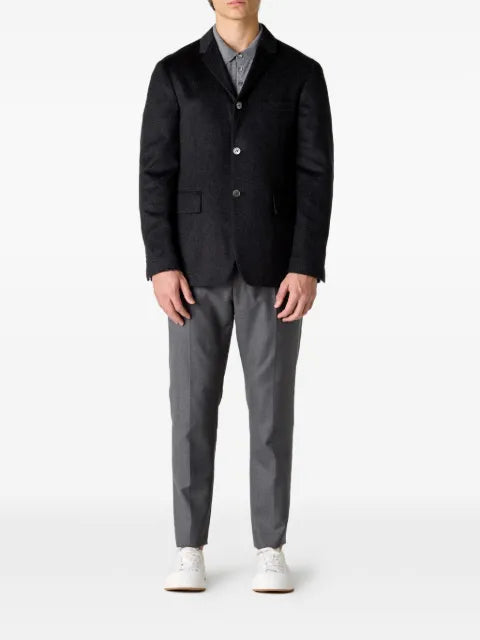 Thom Browne wide shoulder jacket