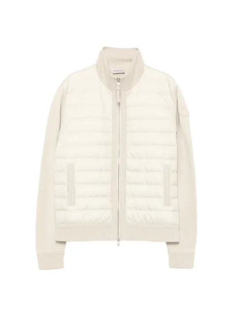 Moncler padded zip-up cardigan