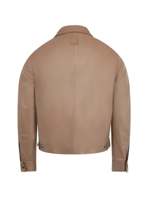 LOEWE zip-up jacket in nappa lambskin