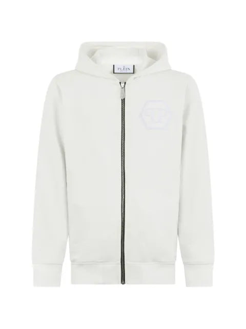 Philipp Plein Hexagon zip-up hoodie