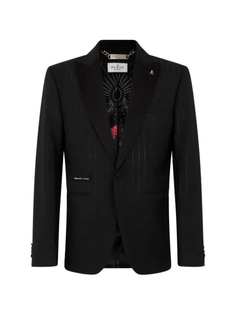 Philipp Plein blazer Lord fit degrade stones