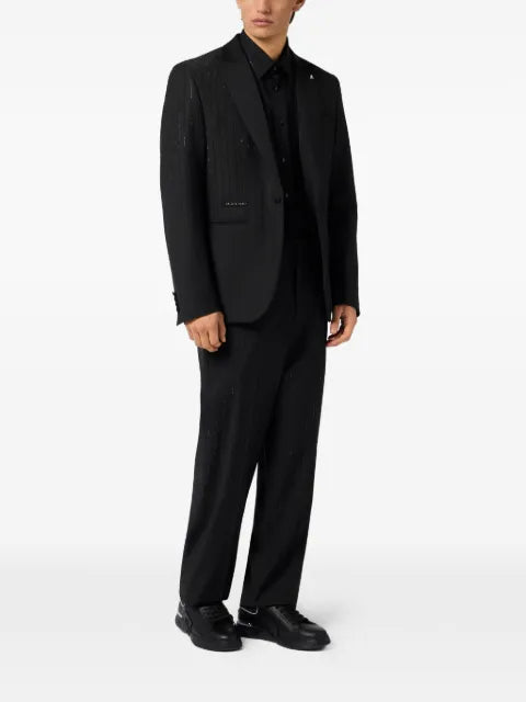 Philipp Plein blazer Lord fit degrade stones