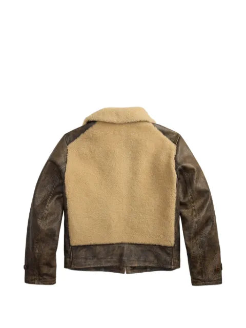 Ralph Lauren RRL shearling leather jacket