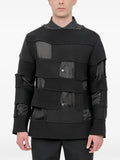 Comme des Garçons Homme Plus patchwork cut-out sweater